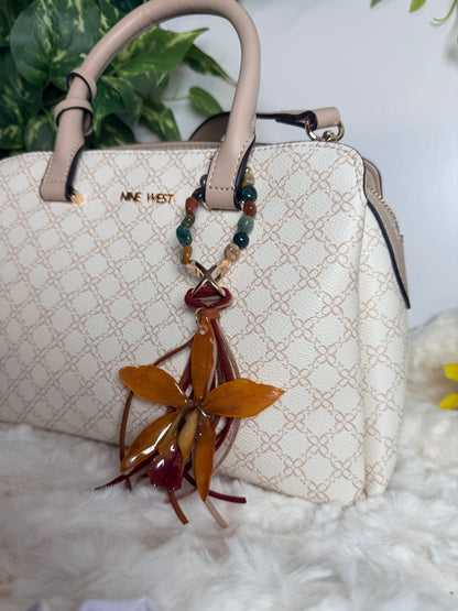 Cattleya Earth Bag Charm