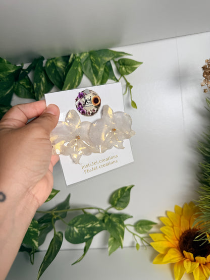 White Phalaenopsis stud