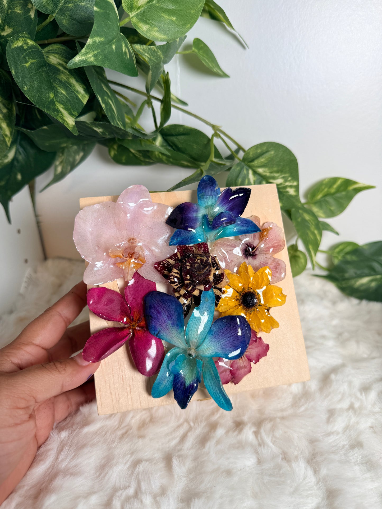 Bloom Mosaic Keepsake Chest