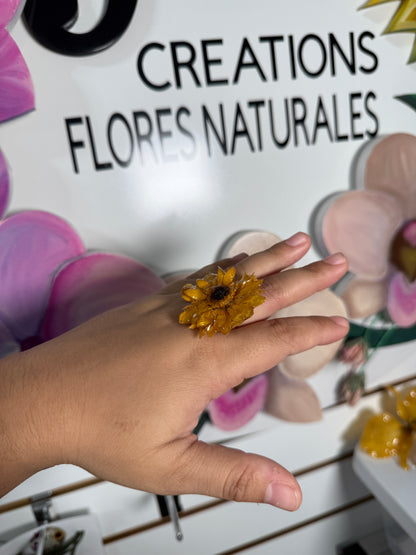 Sunflower ring