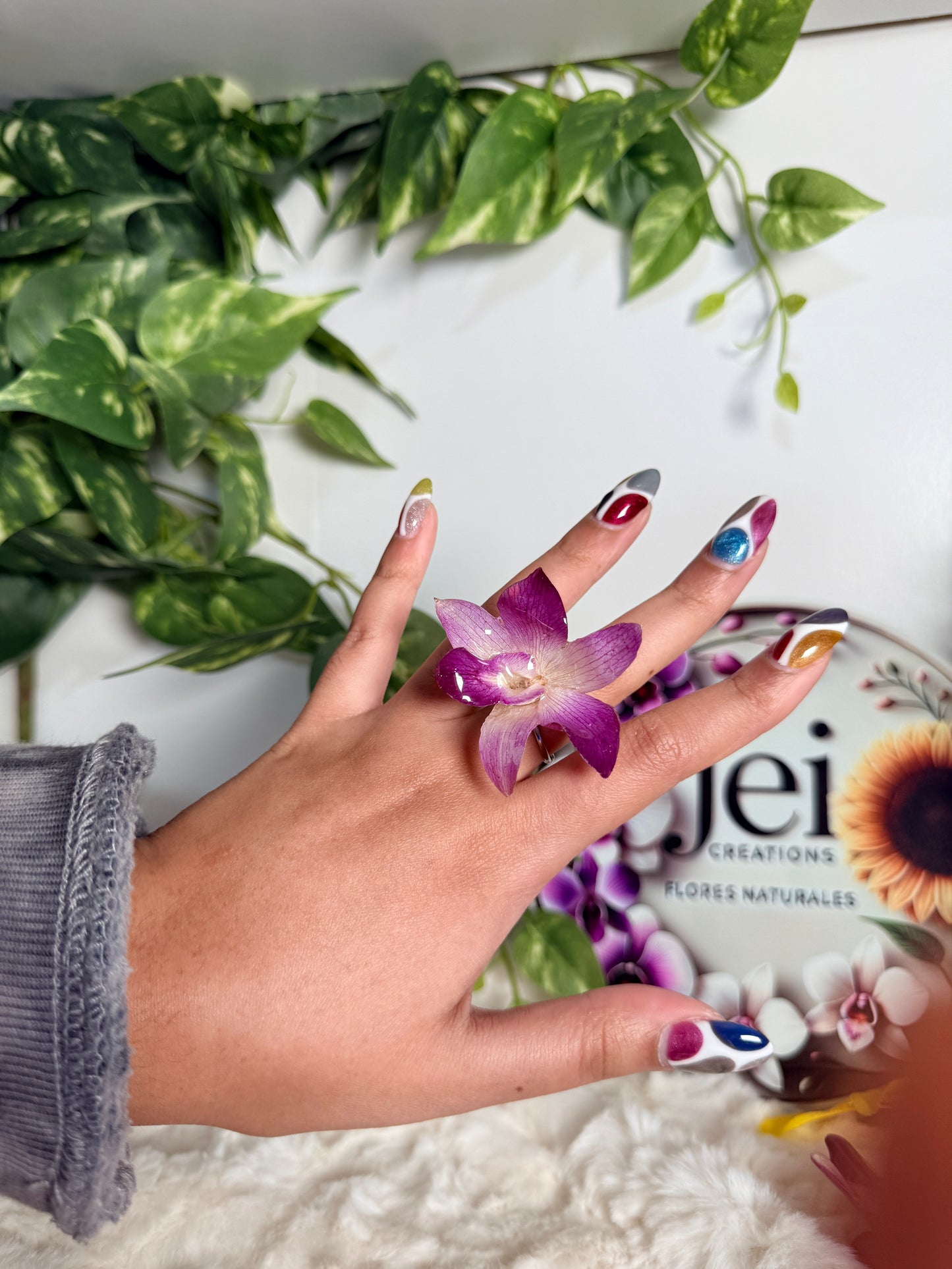 Orchid Reverie Ring