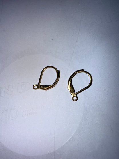 Blue Orchid earings