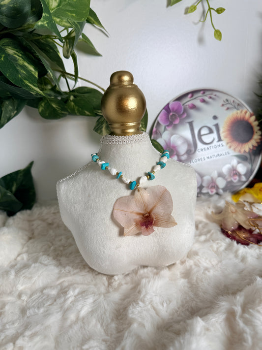 Orchid Sea necklace