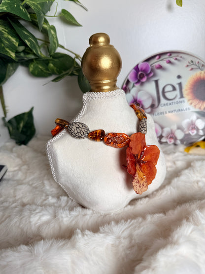 Flamboyant Bloom Statement Necklace