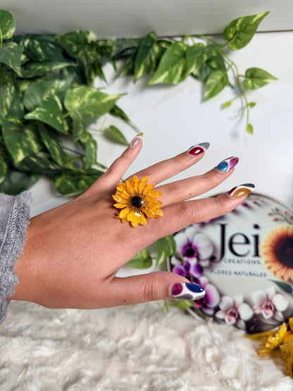 Sunflower Solstice Ring
