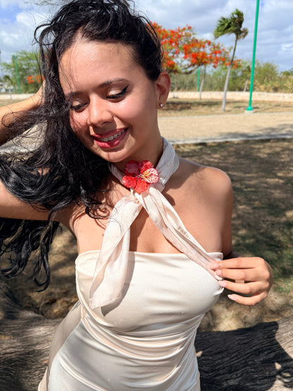 Flamboyán Scarf Bloom
