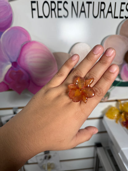 Baby Orchid ring