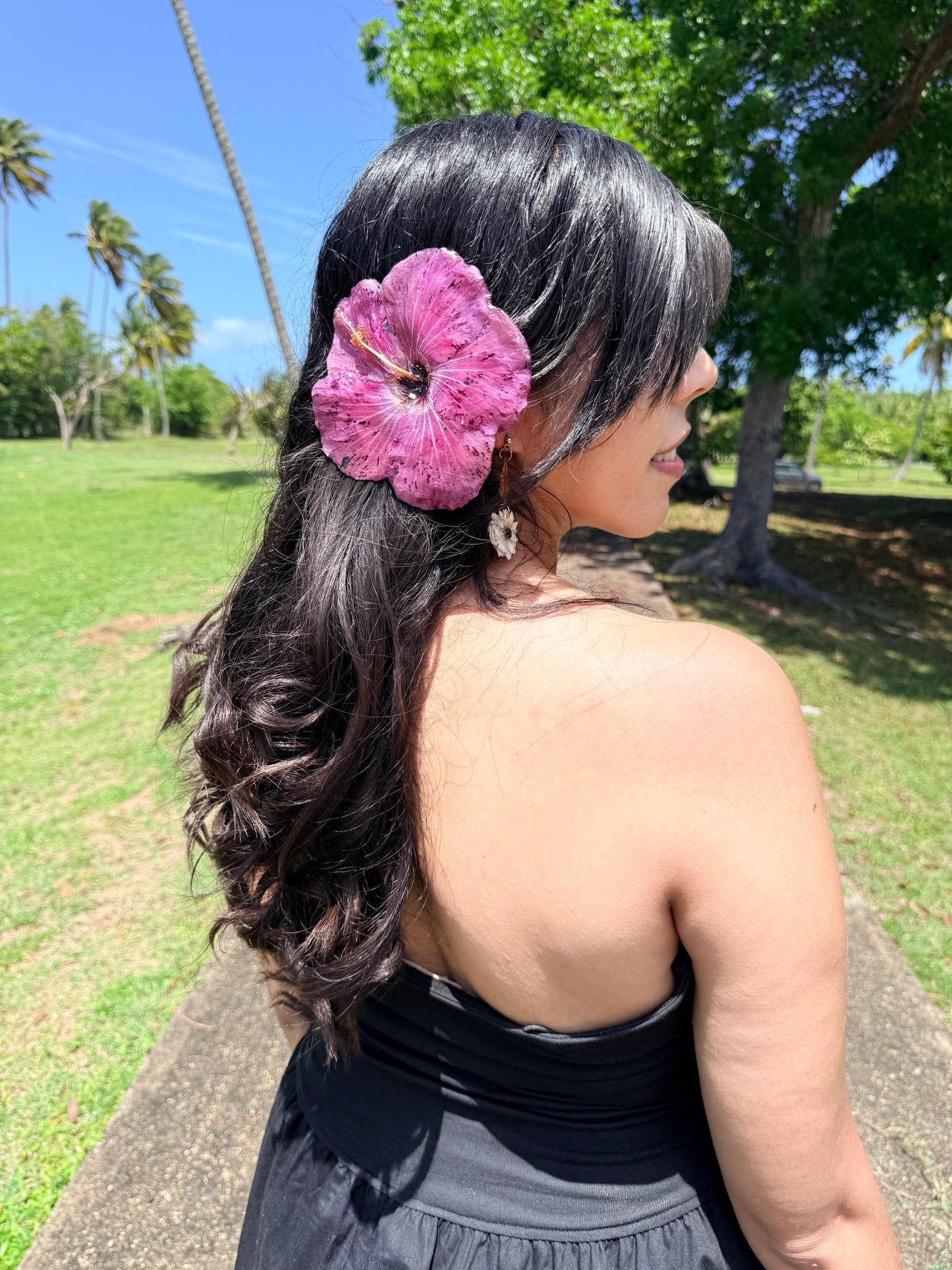 Wild Berry Poppy 2-in-1 Necklace & Hair Clip