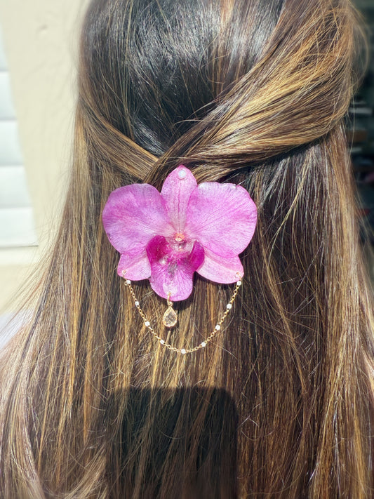 Dendrobium Orchid Hair clip