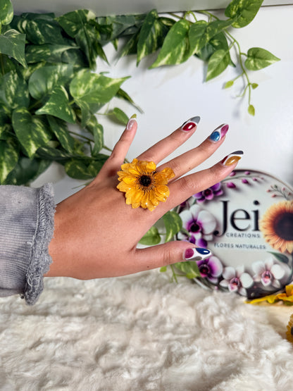 Sunflower Solstice Ring