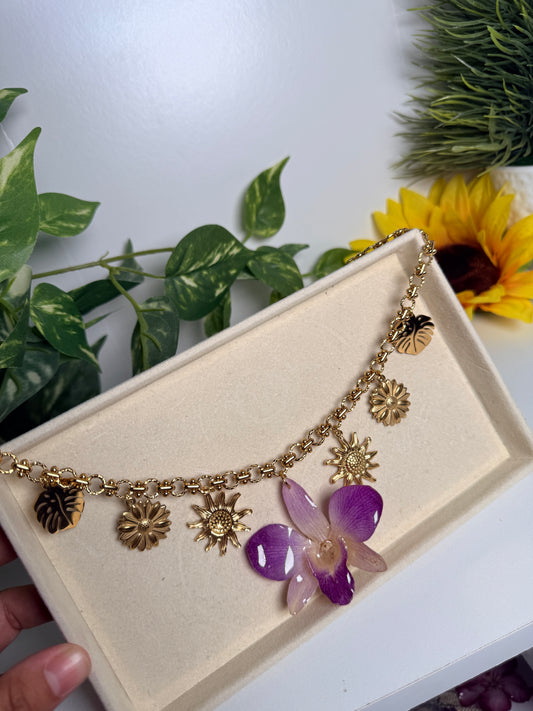 Fairy charm necklace