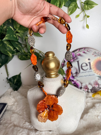 Flamboyant Bloom Statement Necklace