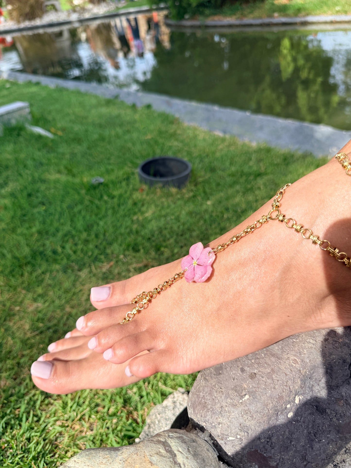 Flower Garden Anklet