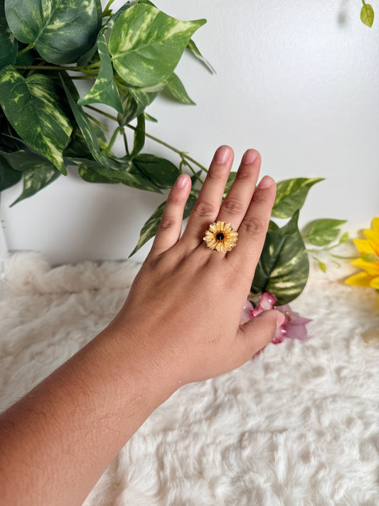 Golden Daisy extra Mini Ring