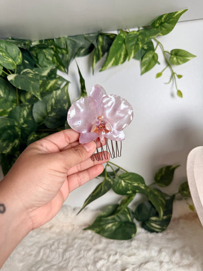 Lavender Mist – Orchid Hair Comb