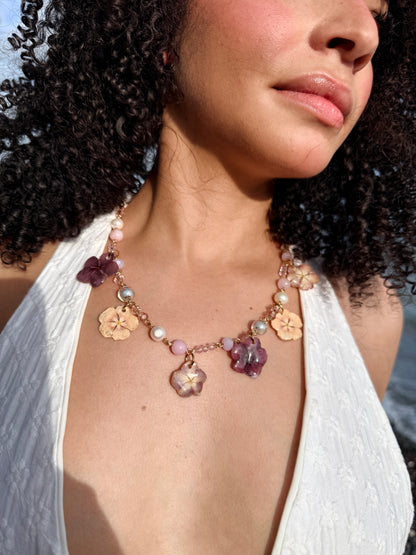 Coastal Bloom Necklace(playera)