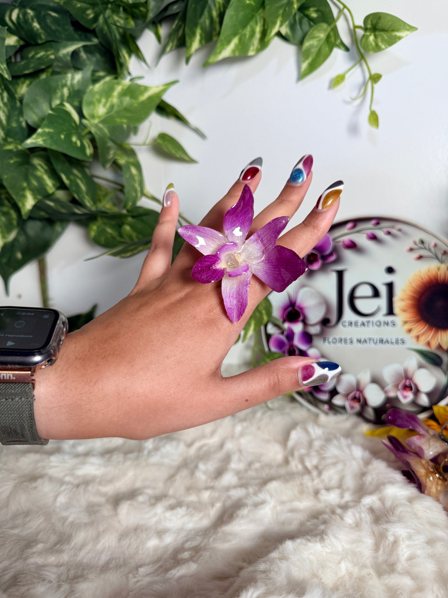 Orchid Reverie Ring