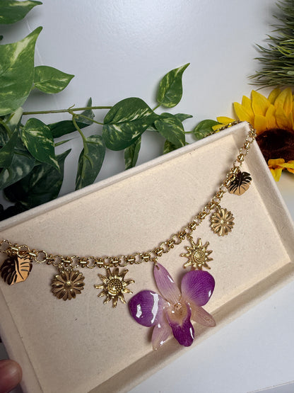 Fairy charm necklace