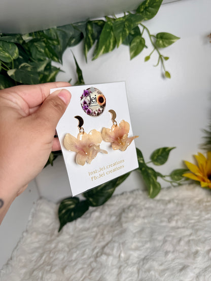 Moonlight Orchid Earrings