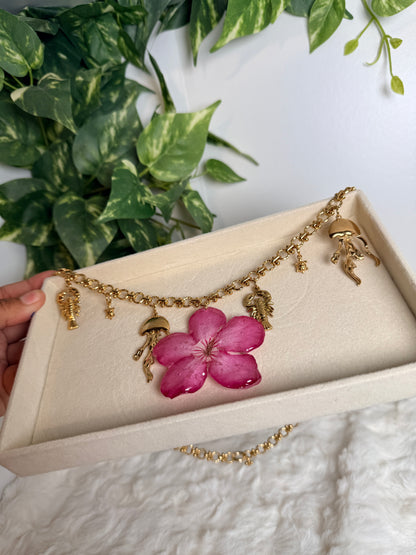 Ocean Treasure Charm Necklace