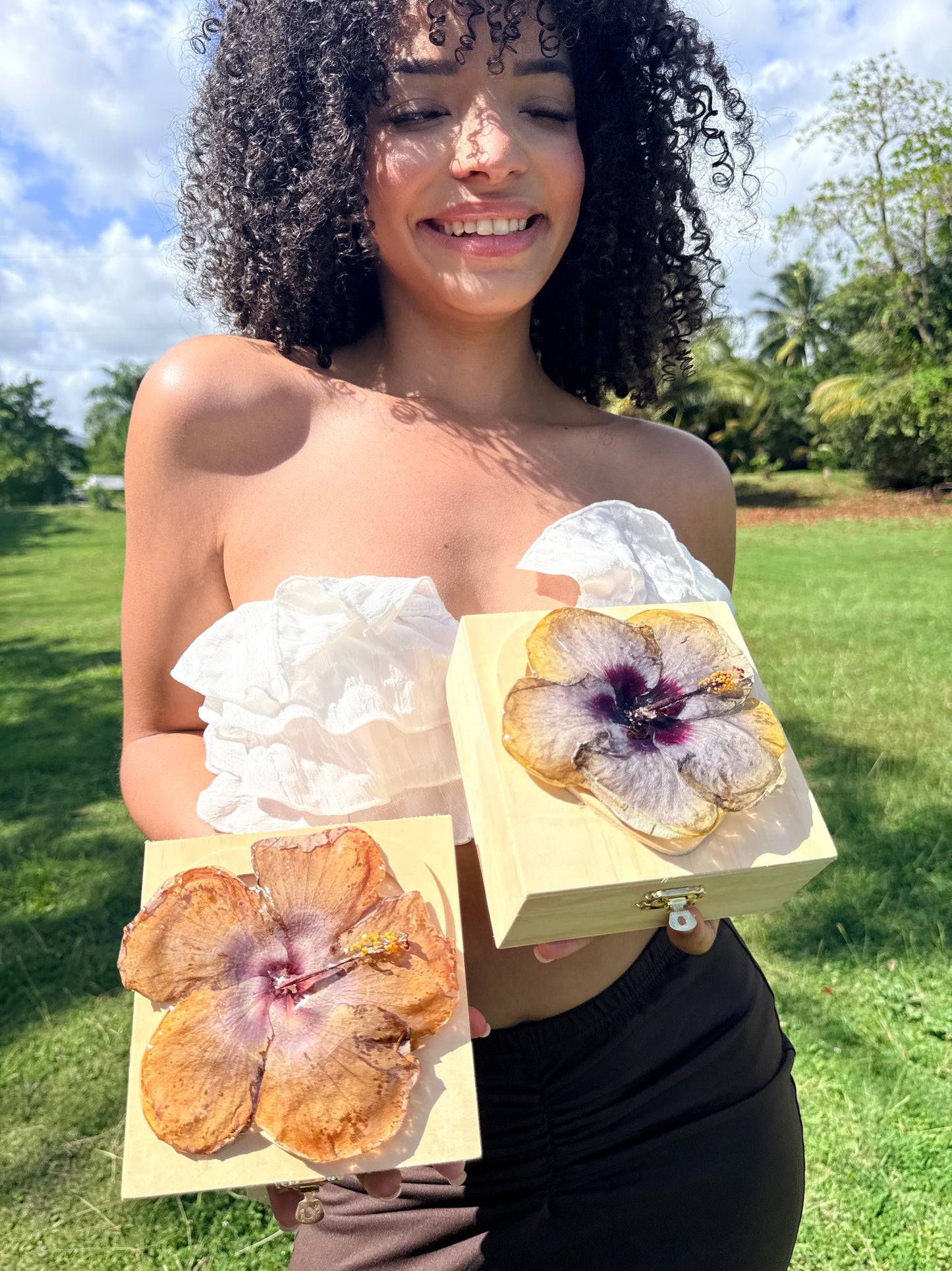 Sunset Bloom Keepsake Box