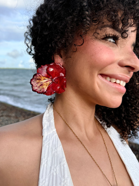 Flamboyan Blaze Stud Earrings