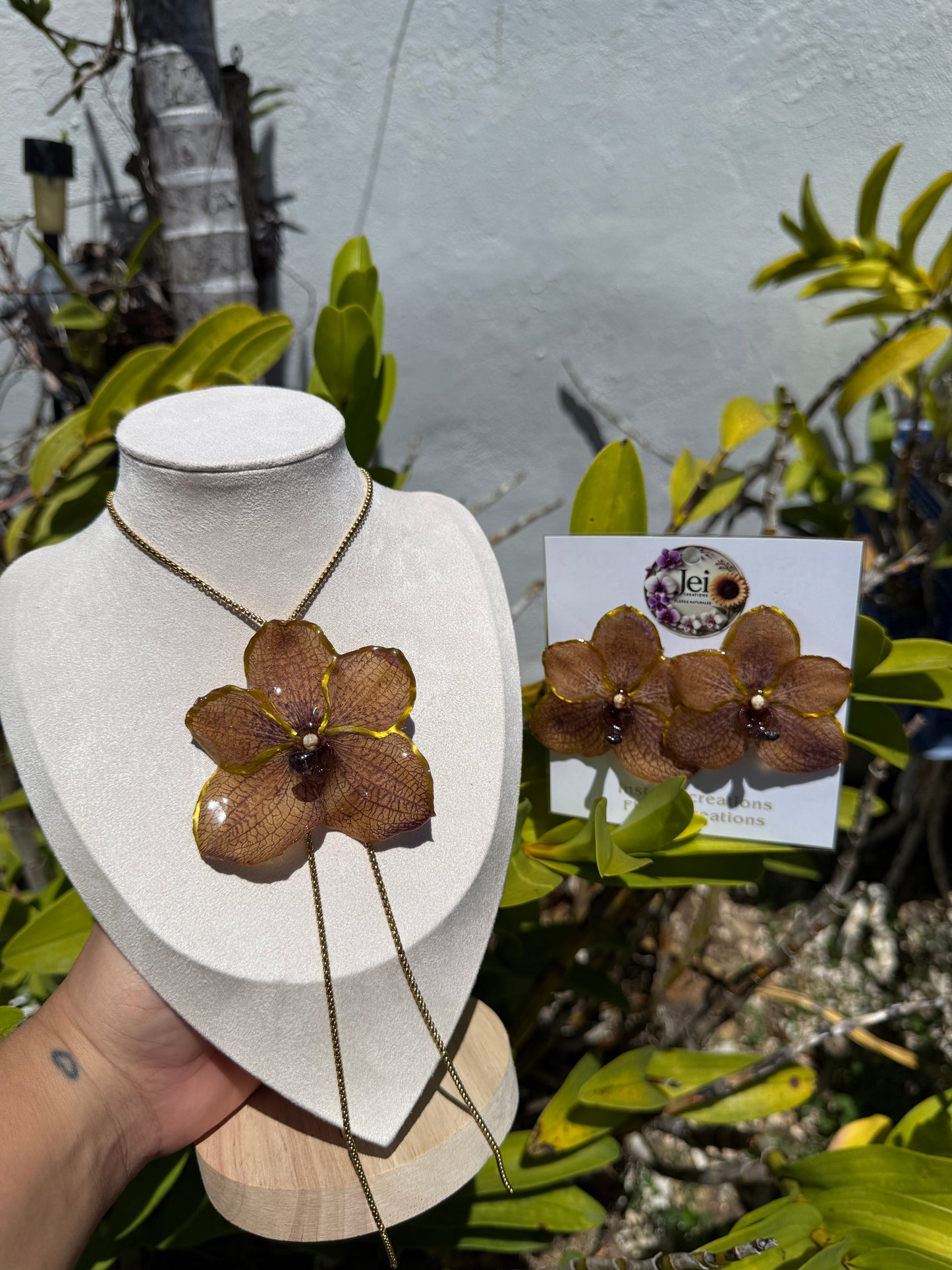 Big Orchid Vanda set
