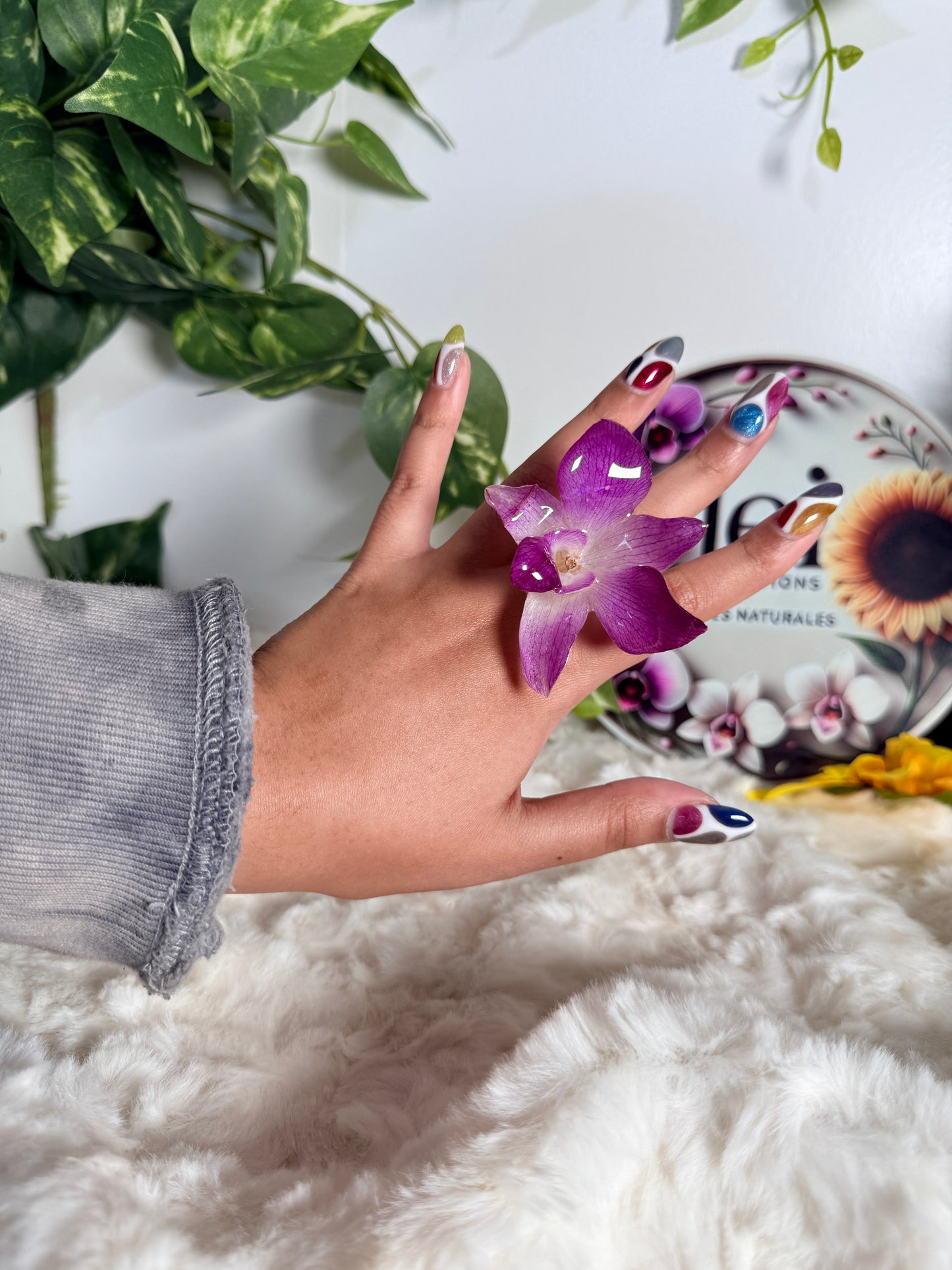 Orchid Reverie Ring