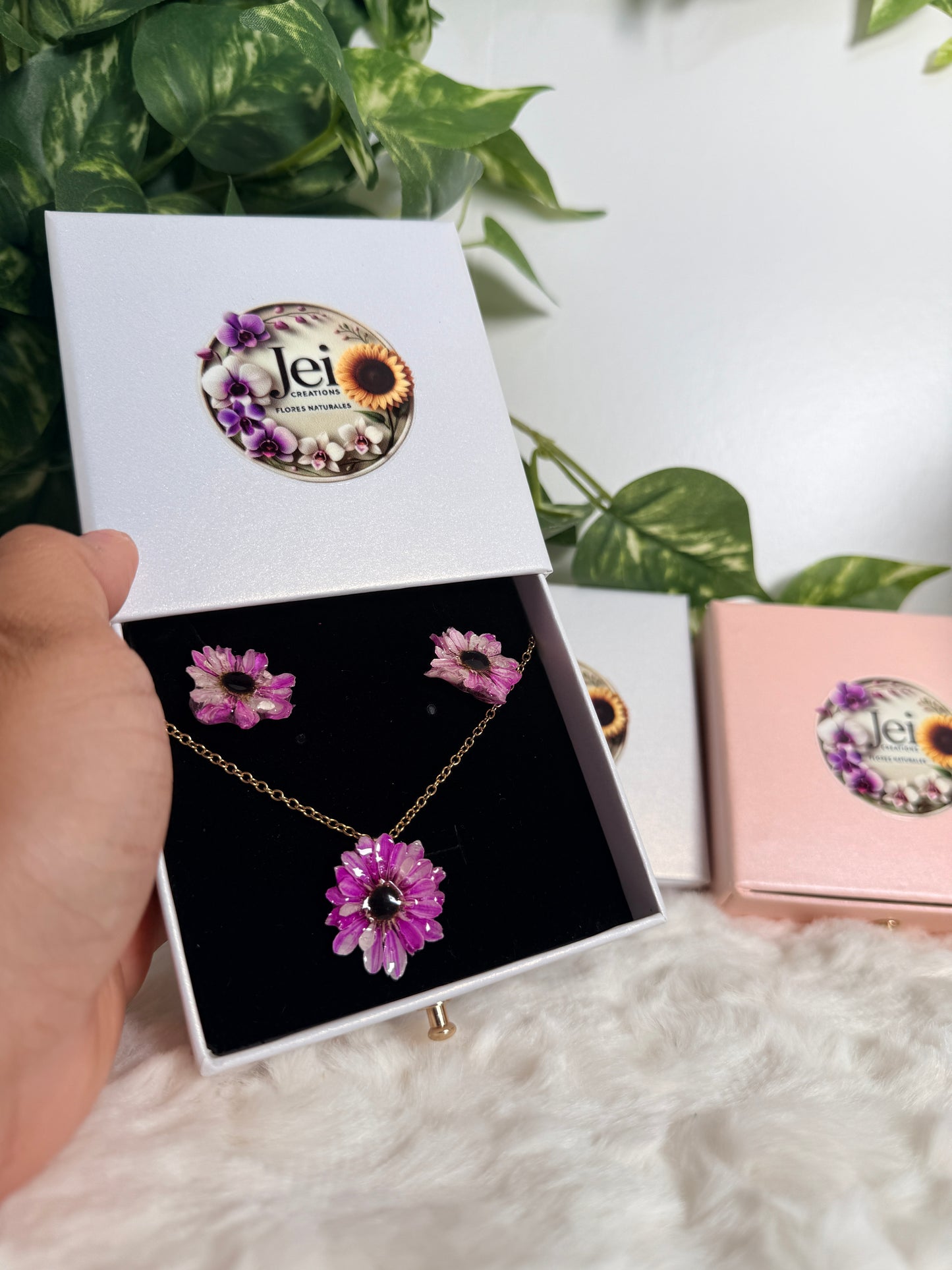Pink Daisy Gift Set