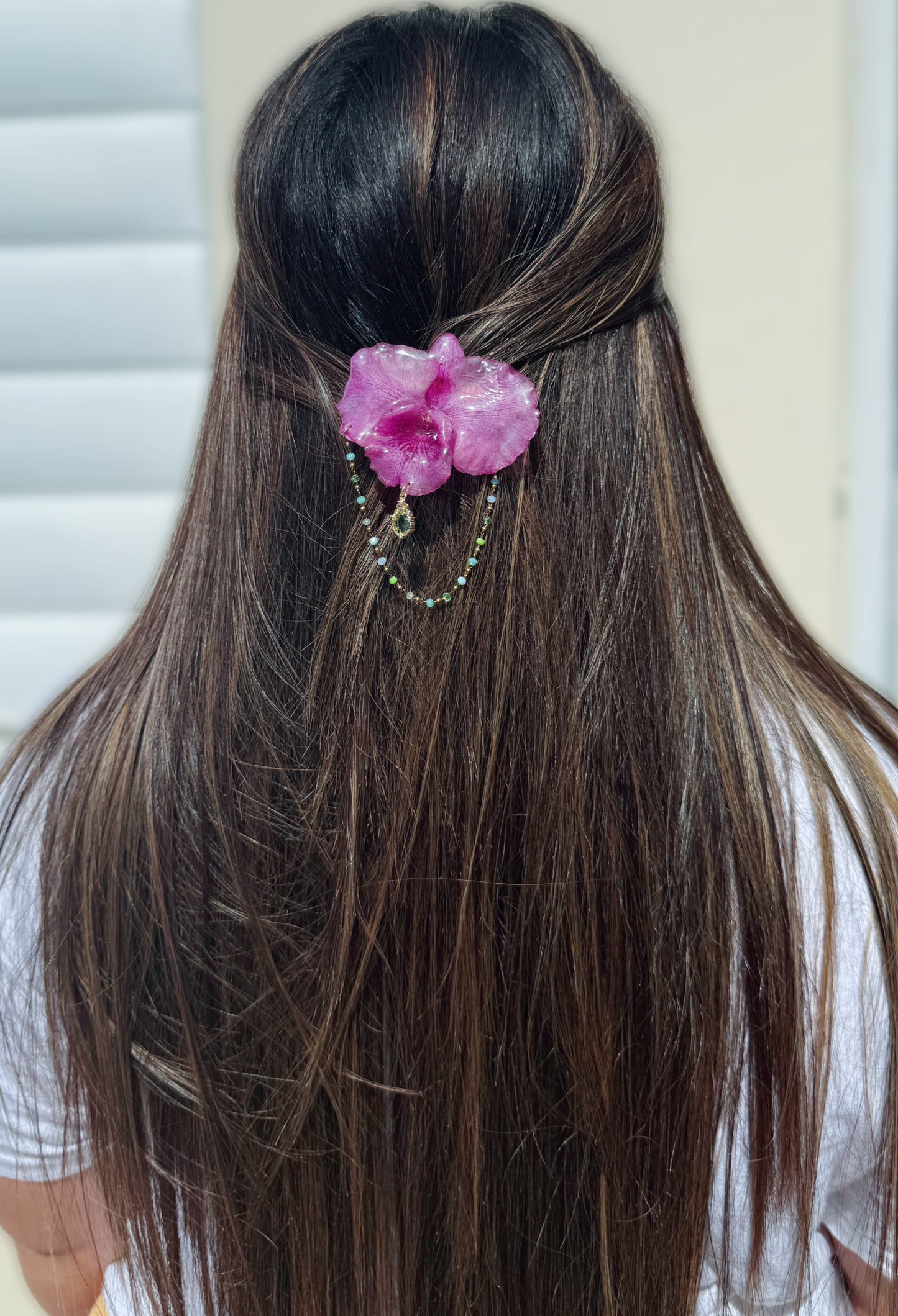 Dendrobium Orchid Hair clip