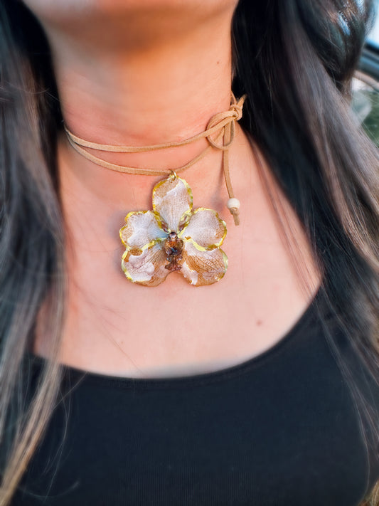 Orchid Vanda Choker