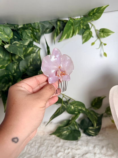 Lavender Mist – Orchid Hair Comb