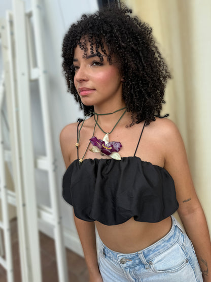 Cattleya Choker necklace