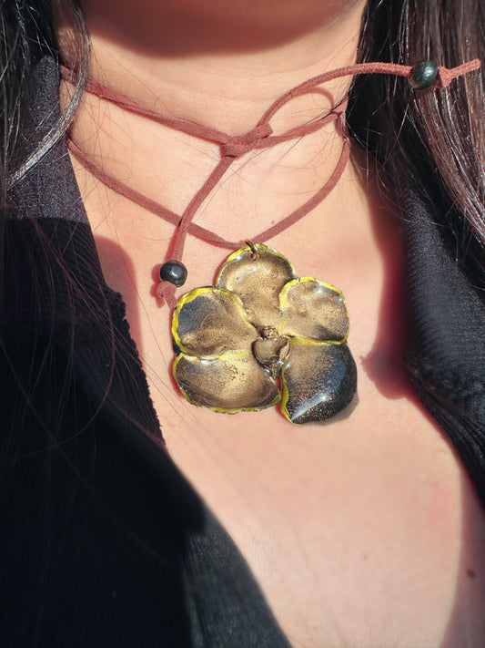 Black Orchid Choker