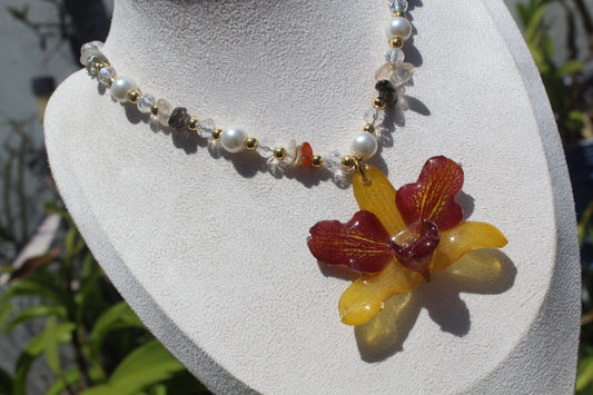 Dendrobium Fairy necklace
