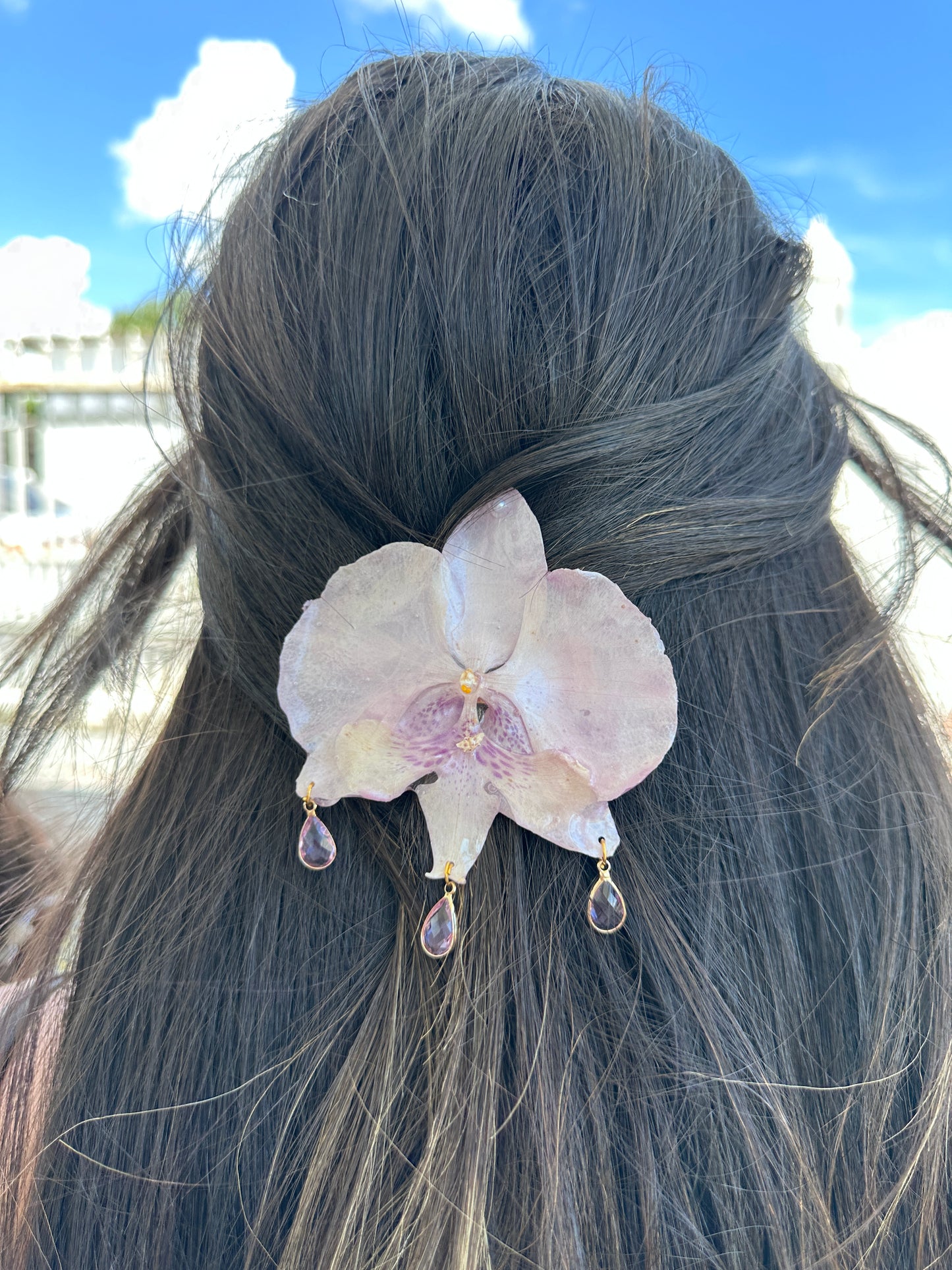 Phalaenopsis Orchid Hair clip
