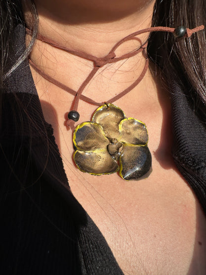 Black Orchid Choker