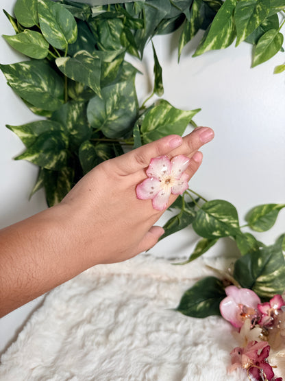 Pink Desert Rose Ring