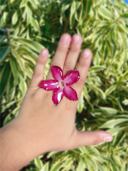 Desert rose ring