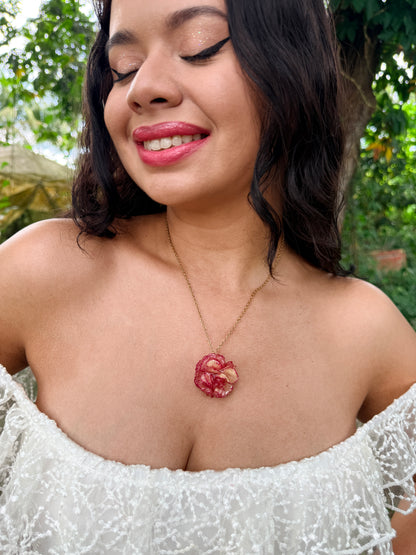 Crimson Carnation Set(clavel mini )