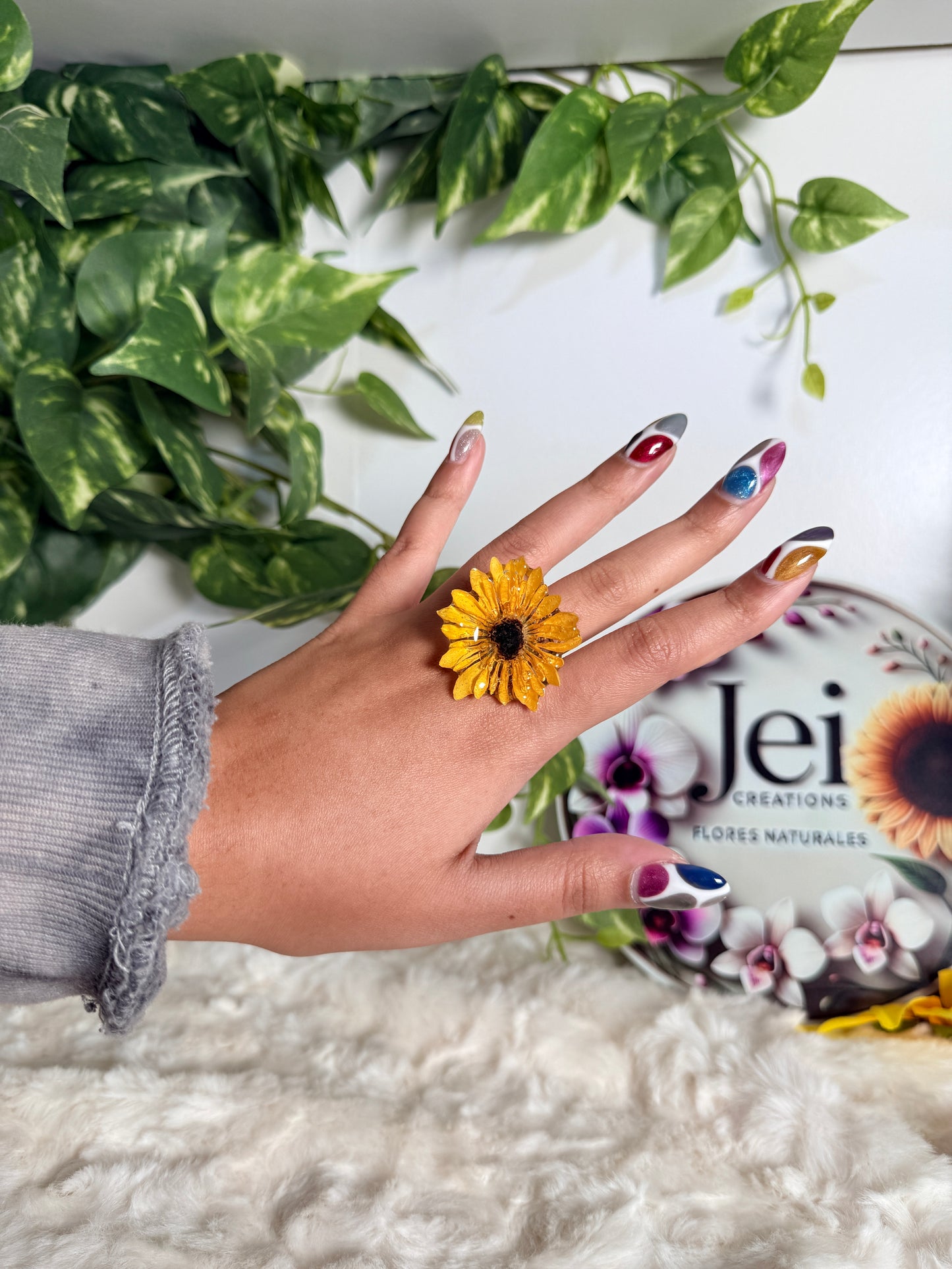 Sunflower Solstice Ring