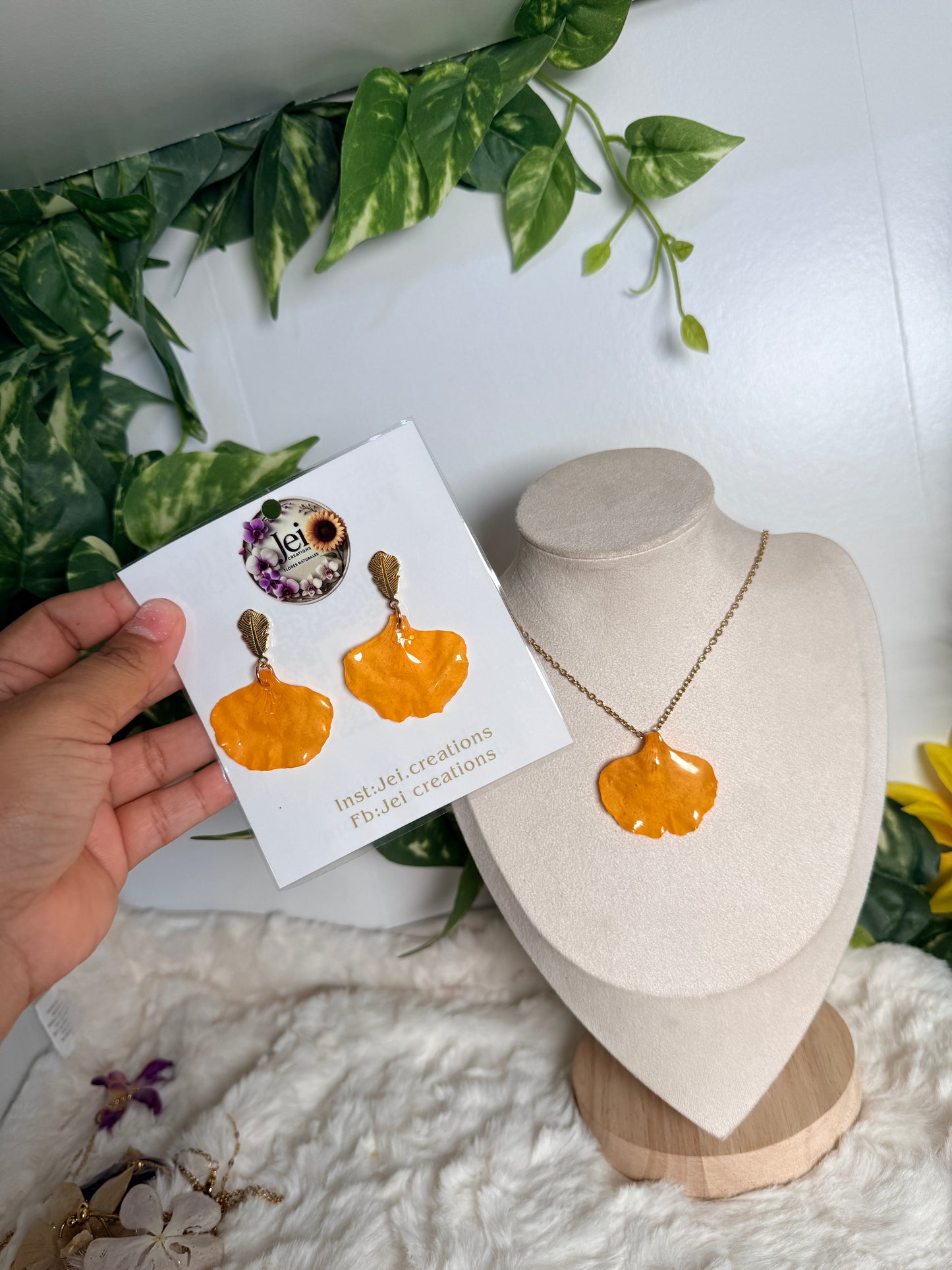 Set flamboyán amarillo