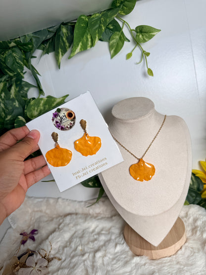 Set flamboyán amarillo