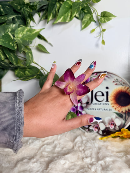 Orchid Reverie Ring