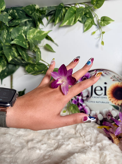 Orchid Reverie Ring