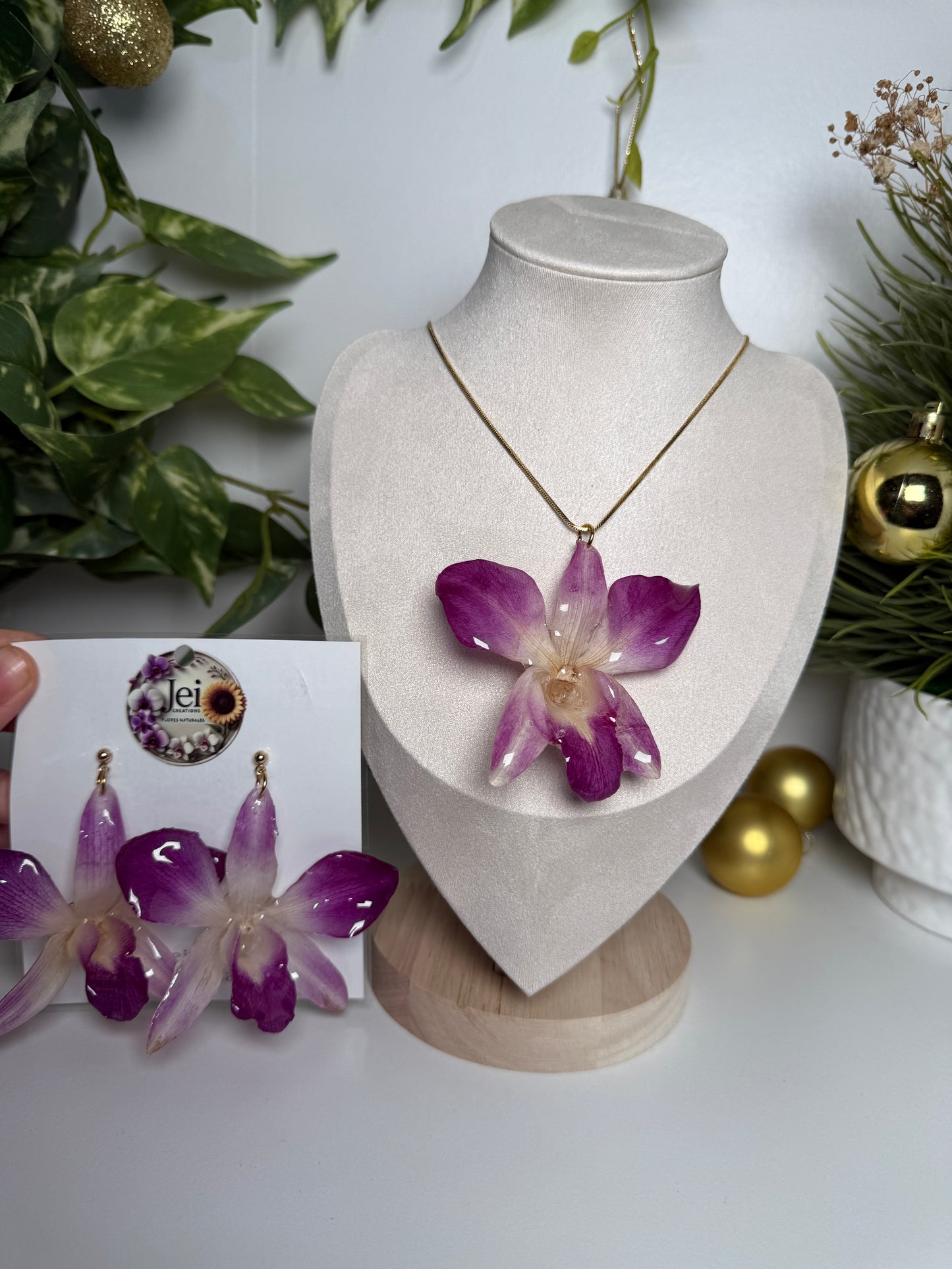 Dendrobium Orchid floral  Set