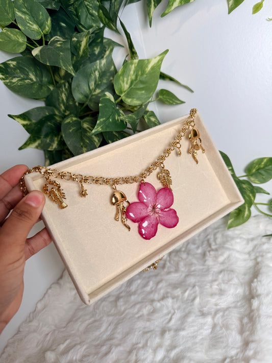 Ocean Treasure Charm Necklace