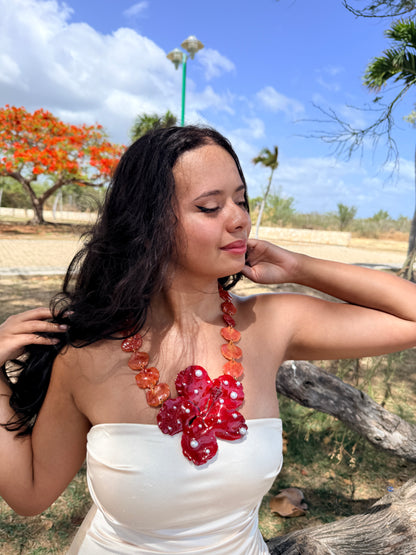 Flamboyán Poppy Pearl Necklace