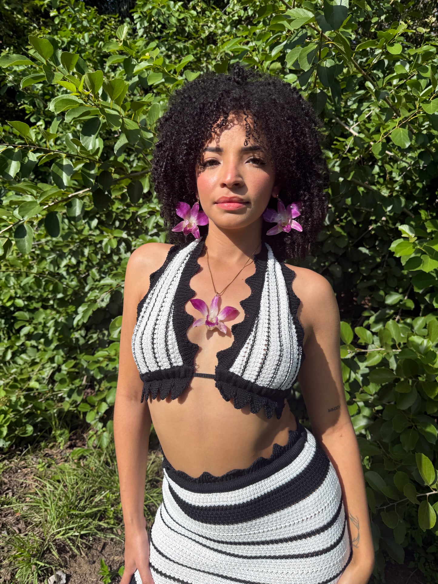 Dendrobium Orchid floral  Set