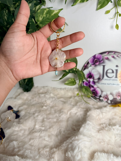 Flowers keychain